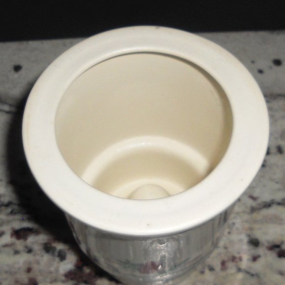 Lenox Accents Lenox Hurricane Lamp Taper Candle Holder Poppies On